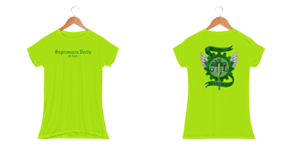Nome do produto [Sport UV] Baby Long Dry Fit Supremacia Verde (Frente e Costas)