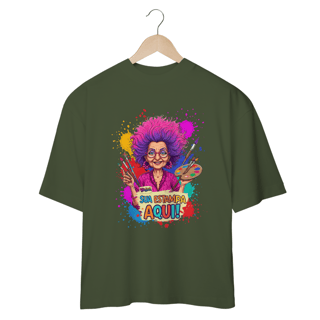 Nome do produto[PERSONALIZÁVEL] Modelo de Camiseta Oversized Personalizada - Estampa somente na frente OU somente nas costas