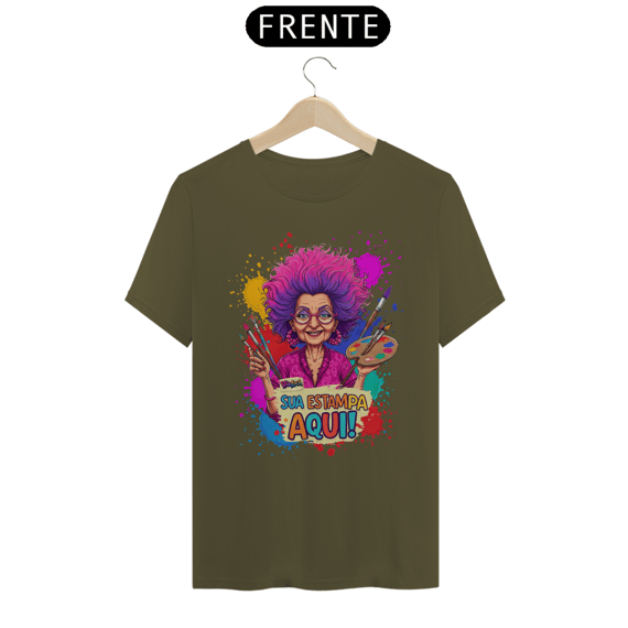 [PERSONALIZÁVEL] Modelo de Camiseta Prime Personalizada - Estampa somente na frente OU somente nas costas