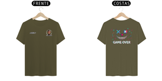Nome do produto [Premium] Camiseta Gooly Game Over - Frente e Costas