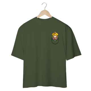 Nome do produto[Oversized] Camiseta Princesa no Bolso