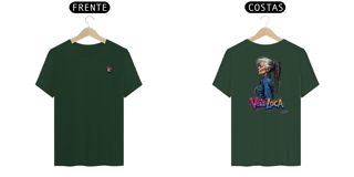 Nome do produto[Algodão Peruano] Camiseta Véia Loca Estilosa