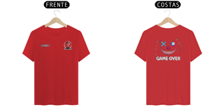 Nome do produto [Premium] Camiseta Gooly Game Over - Frente e Costas