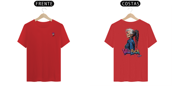 [Premium] Camiseta Véia Loca Estilosa