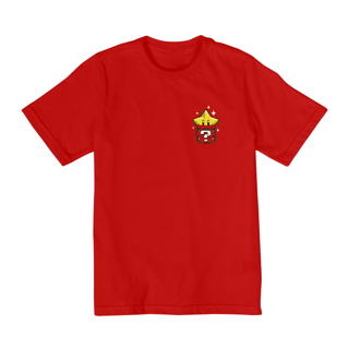 Nome do produto[Infantil] Camiseta Super Star de Bolso (10 a 14 anos)