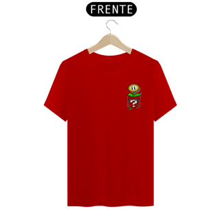 Nome do produto[Quality] Camiseta Flor de Fogo no Bolso