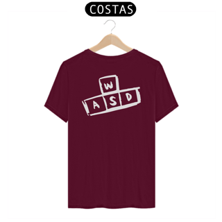 Nome do produto[Quality] Camiseta Gamer WASD