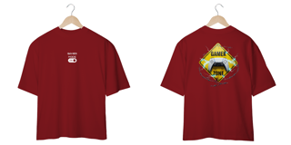 Nome do produto[Oversized] Camiseta Oversized Game Zone – Game On