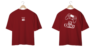 Nome do produto[Oversized] Camiseta Gamer