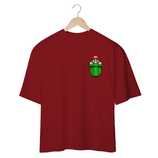 Nome do produto[Oversized] Camiseta Super Mário no Bolso