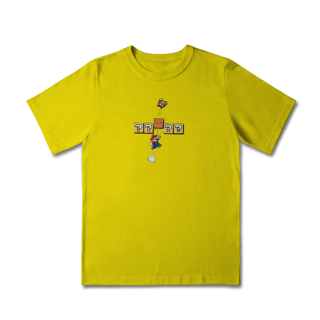 Nome do produto[Infantil] Camiseta Super Mario - Soco no Bloco (2 a 8 anos)