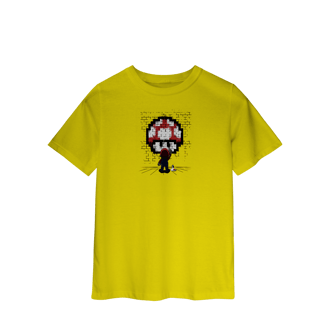 Nome do produto [Infantil] Camiseta Super Mario Grafiteiro (2 a 8 anos)