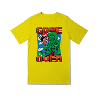 Nome do produto[Infantil] Camiseta Super Mario Game Over