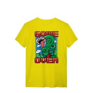Nome do produto[Quality] Camiseta Super Mario Game Over