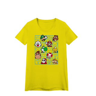 Nome do produto[Quality] Baby Long Super Mário Nostalgia