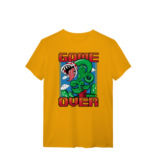 Nome do produto[Quality] Camiseta Super Mario Game Over