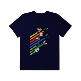 Nome do produto [Plus Size] Camiseta Corrida dos Vilões – Super Mario