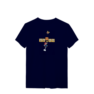 Nome do produto [Quality] Camiseta Super Mario – Soco no Bloco