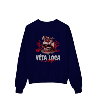 Nome do produto Moletom Premium Fechado Caveira Psicodélica Rock Style