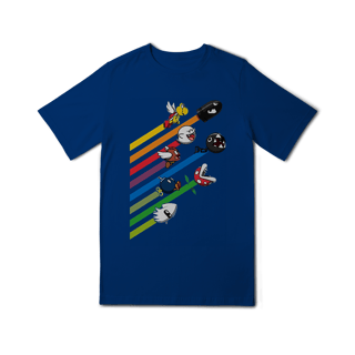 [Infantil] Camiseta Corrida dos Vilões – Super Mario (10 a 14 anos)