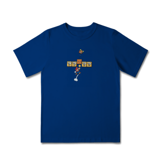 Nome do produto [Infantil] Camiseta Super Mario - Soco no Bloco (2 a 8 anos)