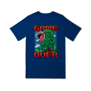 Nome do produto[Infantil] Camiseta Super Mario Game Over
