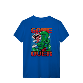 Nome do produto[Quality] Camiseta Super Mario Game Over
