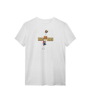 Nome do produto [Quality] Camiseta Super Mario – Soco no Bloco