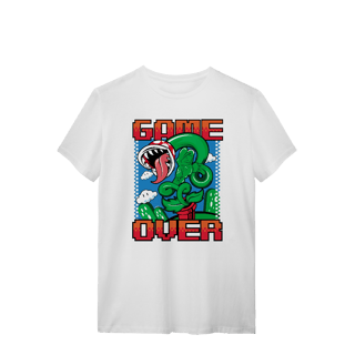 Nome do produto[Quality] Camiseta Super Mario Game Over