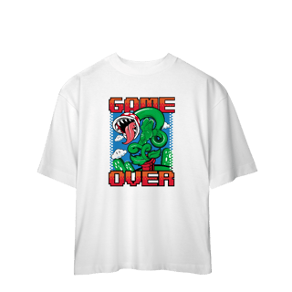 Nome do produto[Oversized] Camiseta Super Mario Game Over