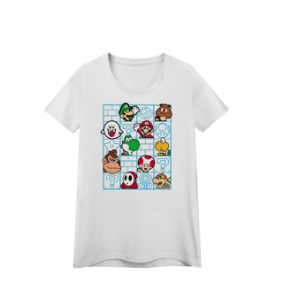 Nome do produto[Quality] Baby Long Super Mário Nostalgia