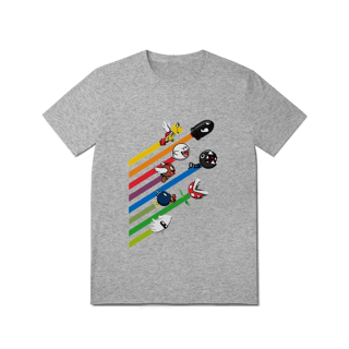 Nome do produto [Quality] Camiseta Corrida dos Vilões – Super Mario
