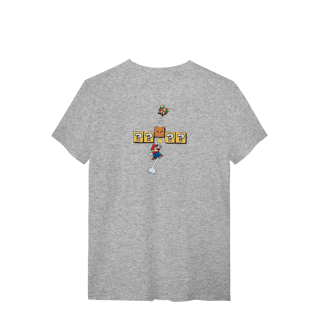 Nome do produto [Quality] Camiseta Super Mario – Soco no Bloco