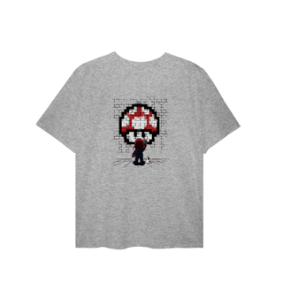 Nome do produto [Plus Size] Camiseta Super Mario Grafiteiro
