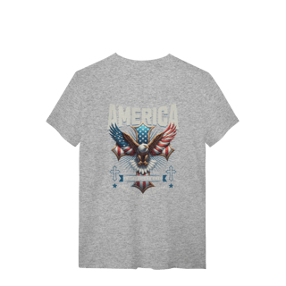 Nome do produto[Quality] Camiseta América – Faithful and Free