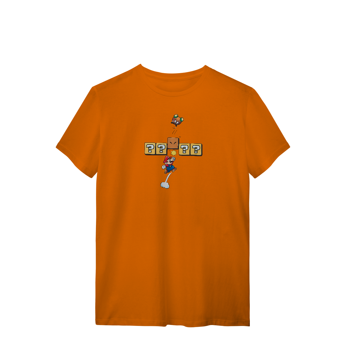 Nome do produto: [Quality] Camiseta Super Mario – Soco no Bloco