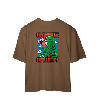 Nome do produto[Oversized] Camiseta Super Mario Game Over