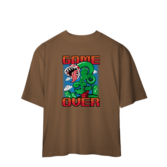 [Oversized] Camiseta Super Mario Game Over