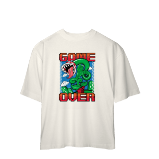 Nome do produto[Oversized] Camiseta Super Mario Game Over