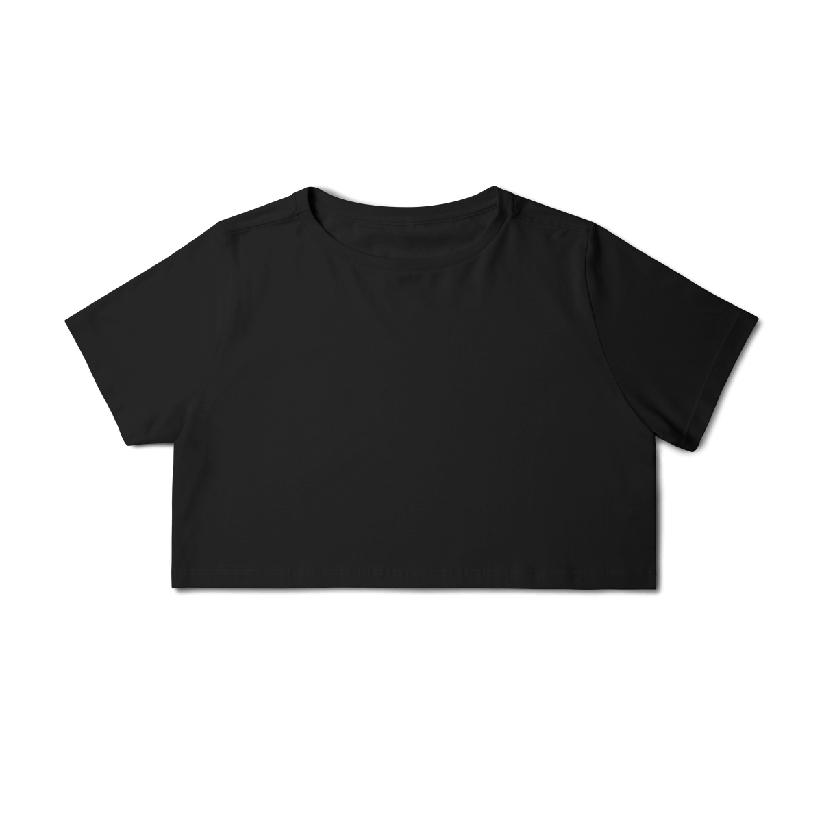 Nome do produto: [Básico] Camisa Cropped (Sem Estampa)