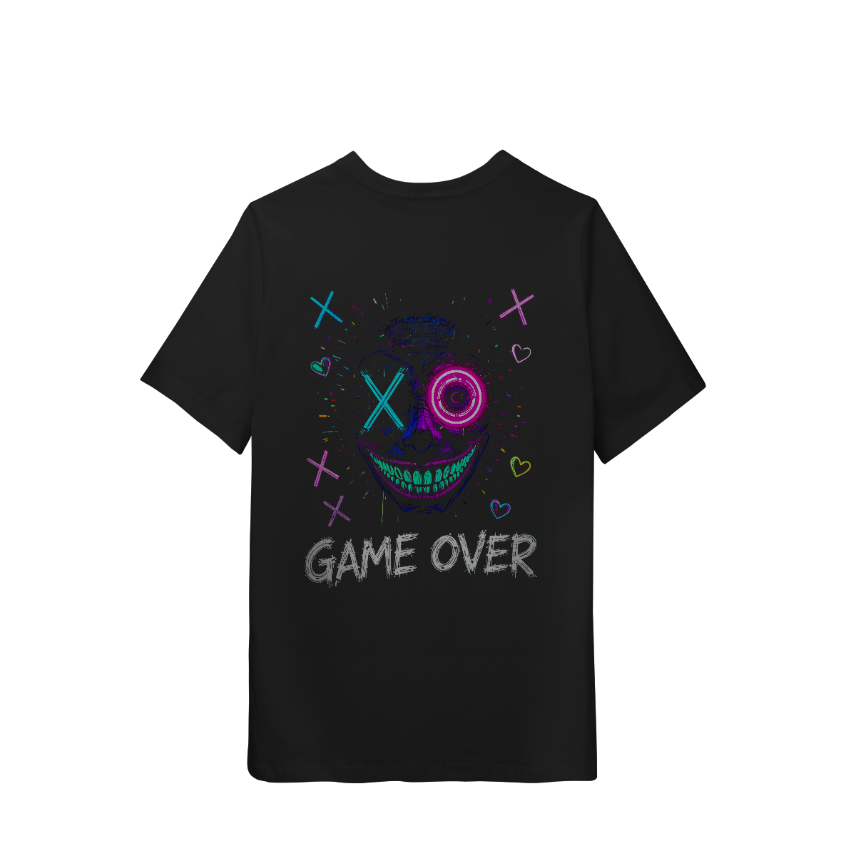 Nome do produto: [Infantil] Camiseta Game Over (10 a 14 anos) - Costas