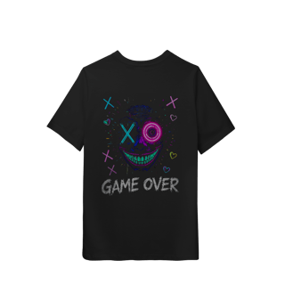 [Infantil] Camiseta Game Over (10 a 14 anos) - Costas