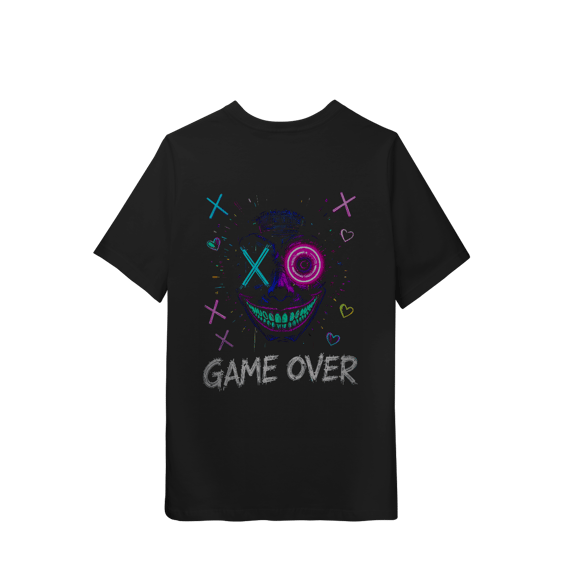 [Infantil] Camiseta Game Over (10 a 14 anos) - Costas