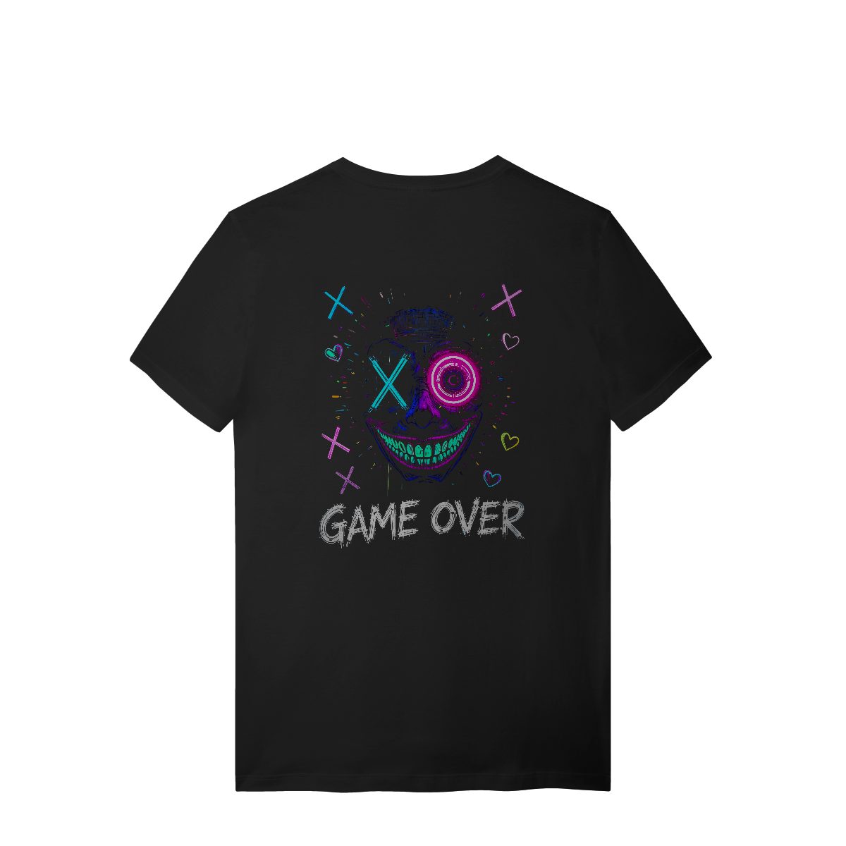 Nome do produto: [Quality] Camiseta Game Over (Costas)