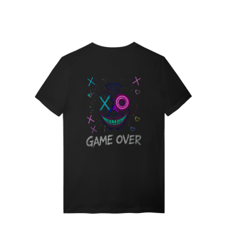 Nome do produto[Quality] Camiseta Game Over (Costas)