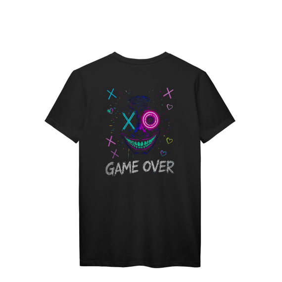 [Premium] Camiseta Game Over (Costas)