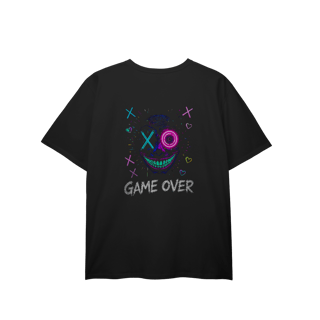 [Plus Size] Camiseta Game Over (Costas)