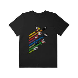[Plus Size] Camiseta Corrida dos Vilões – Super Mario