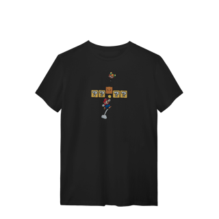 Nome do produto [Quality] Camiseta Super Mario – Soco no Bloco
