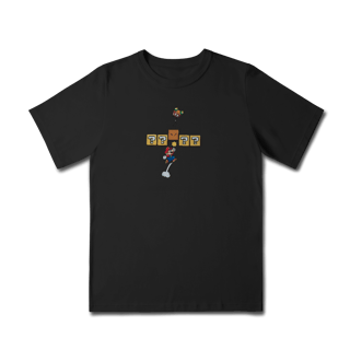 Nome do produto [Infantil] Camiseta Super Mario - Soco no Bloco (2 a 8 anos)